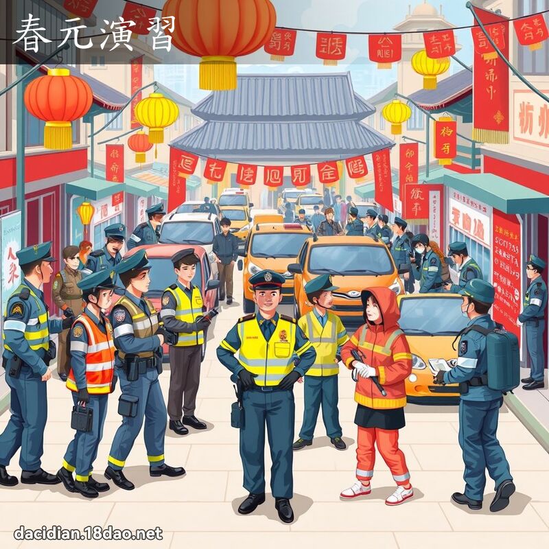 春元演习 - 国语大辞典配图