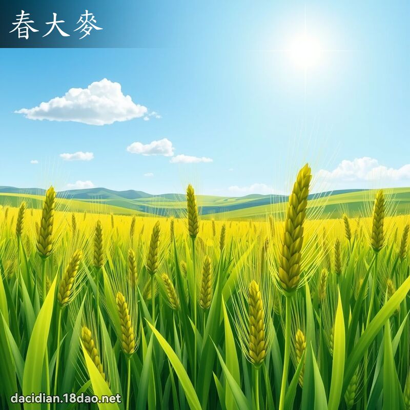 春大麦 - 国语大辞典配图