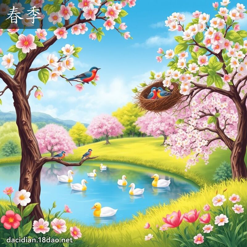 春季 - 國語大辭典配圖