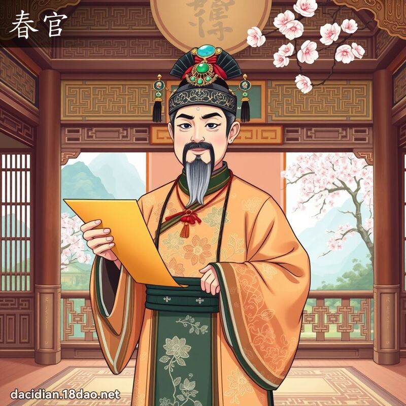 春官 - 国语大辞典配图