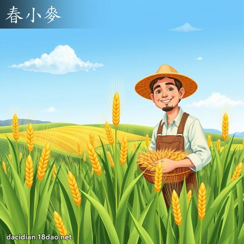 春小麦 - 国语大辞典配图