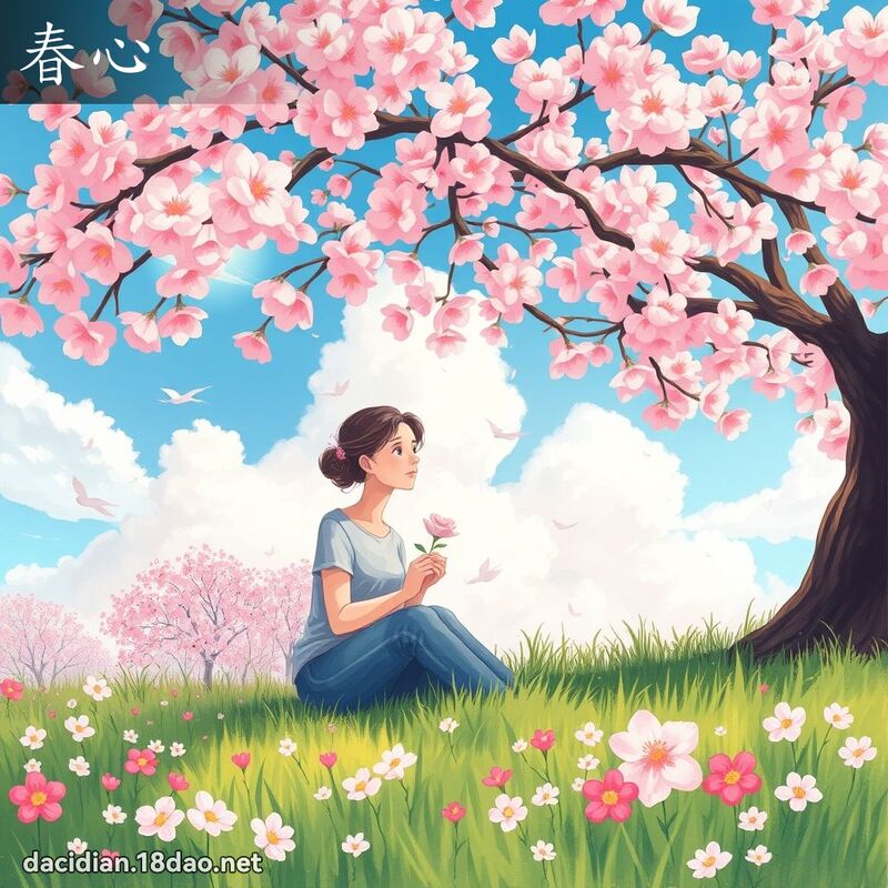 春心 - 国语大辞典配图