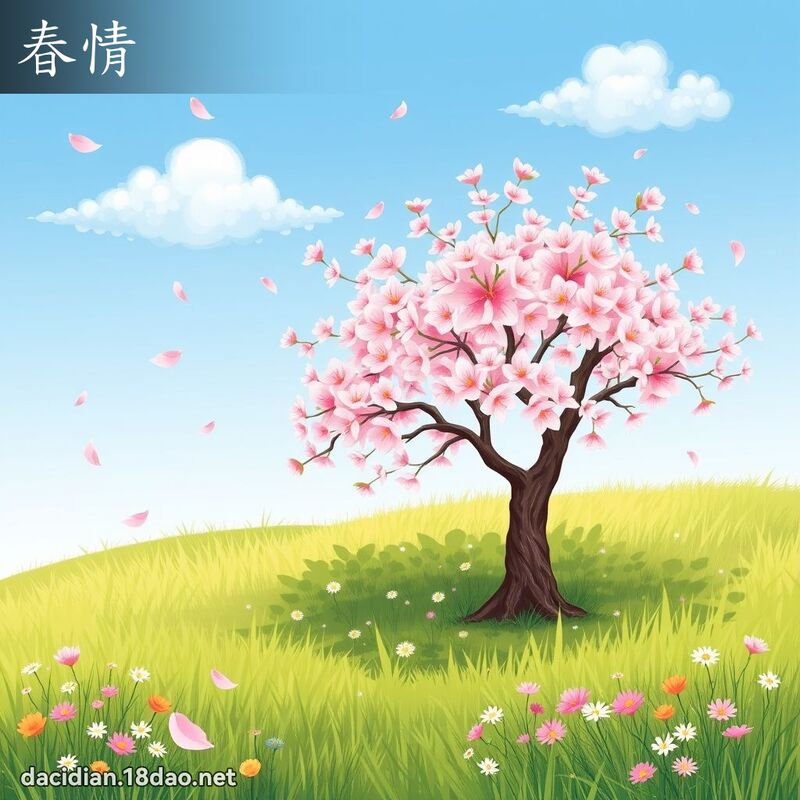 春情 - 国语大辞典配图