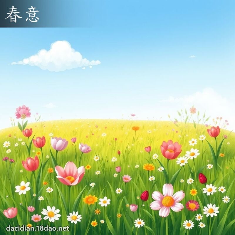 春意 - 國語大辭典配圖