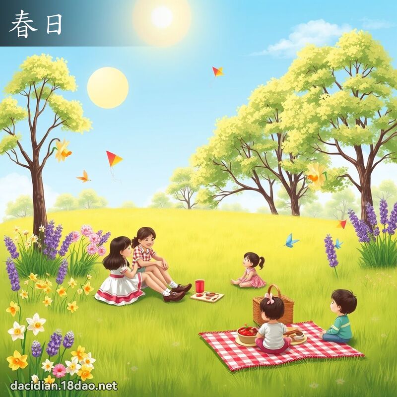 春日 - 国语大辞典配图