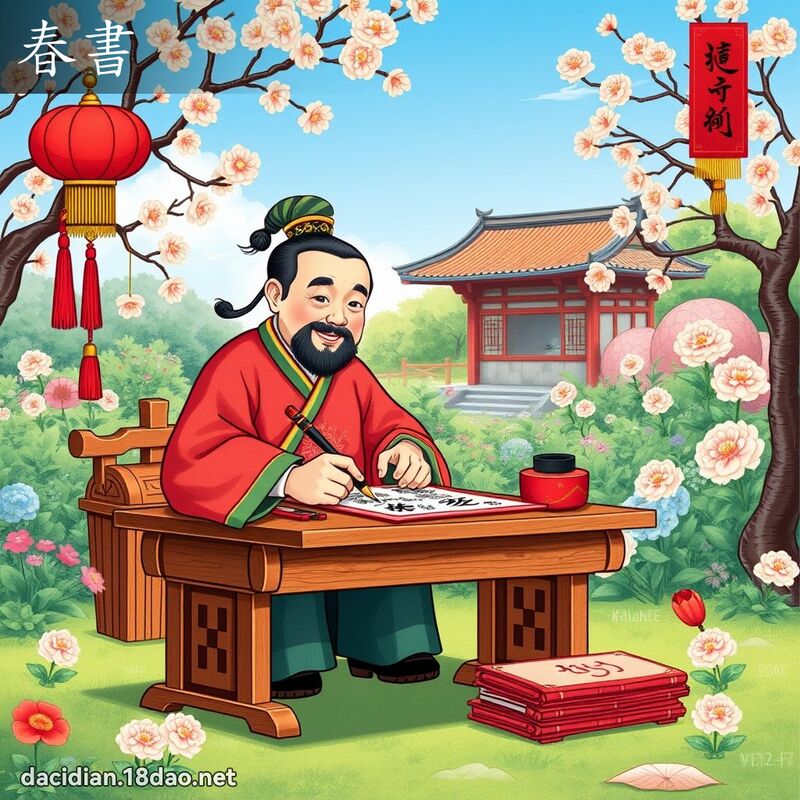 春書 - 國語大辭典配圖