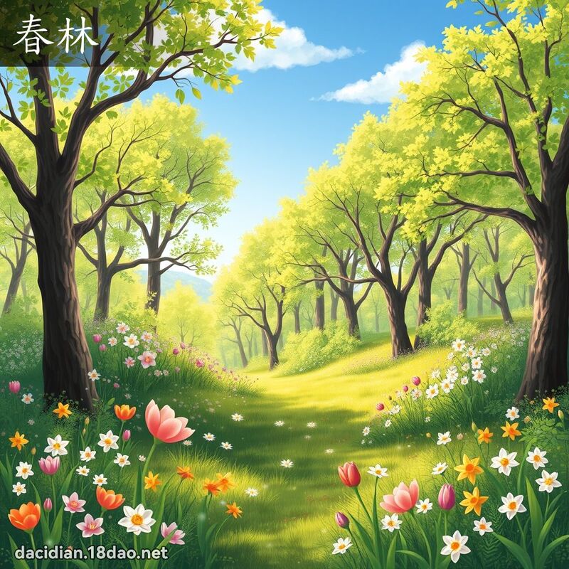 春林 - 国语大辞典配图