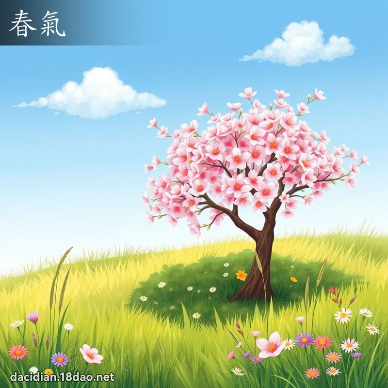 春氣 - 國語大辭典配圖