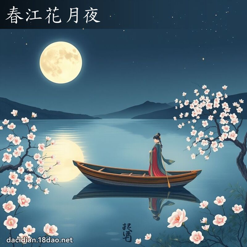 春江花月夜 - 國語大辭典配圖
