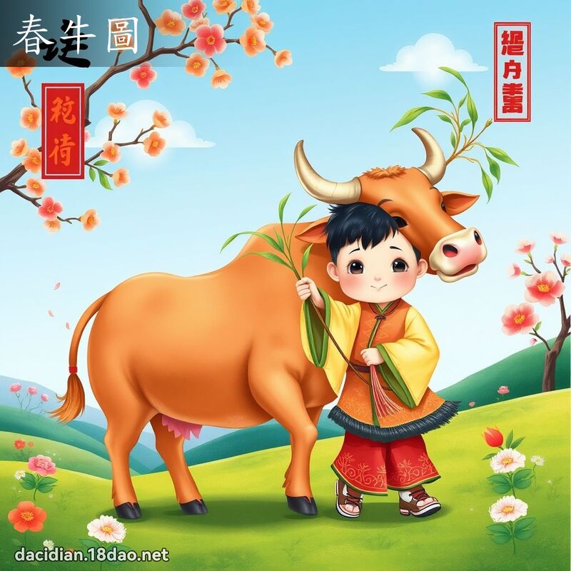 春牛图 - 国语大辞典配图