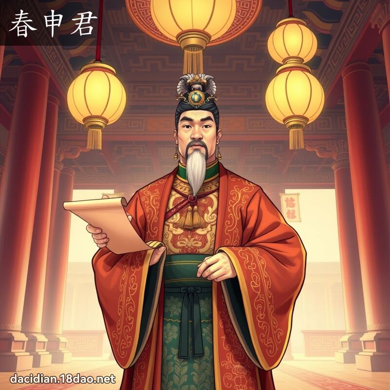 春申君 - 国语大辞典配图