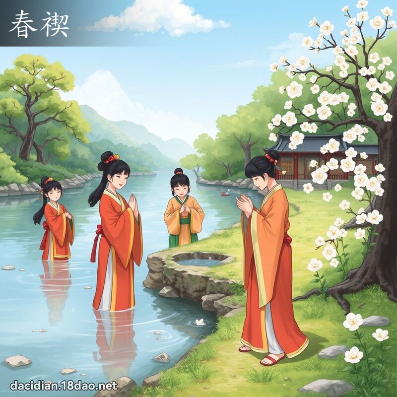 春禊 - 国语大辞典配图