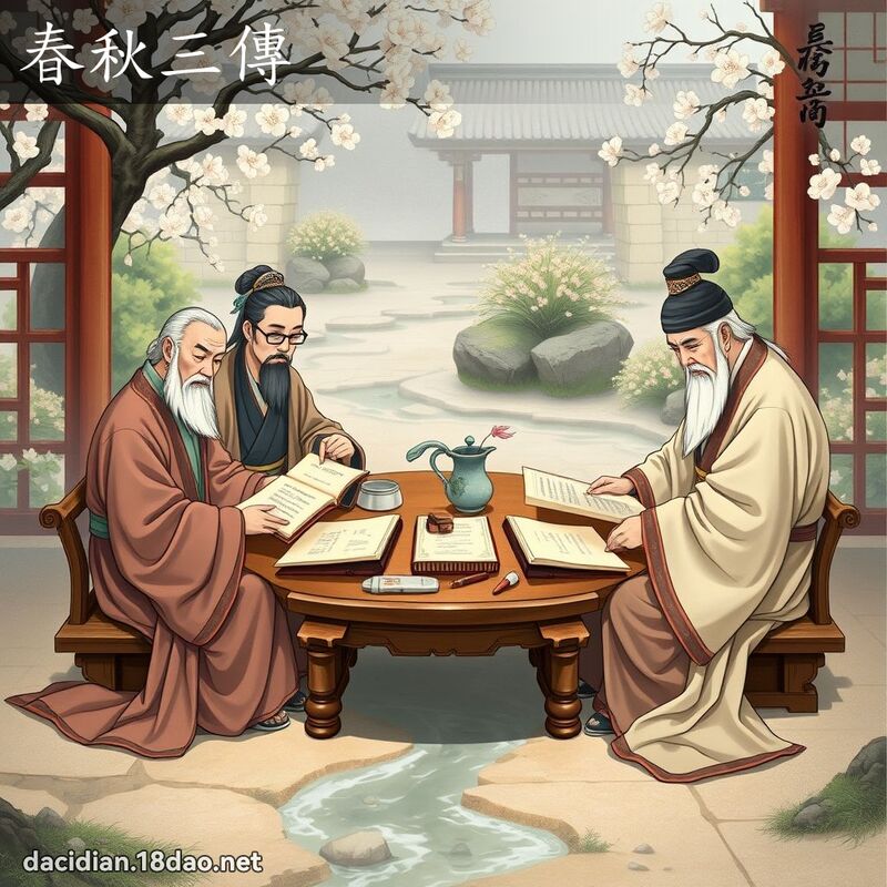 春秋三傳 - 國語大辭典配圖