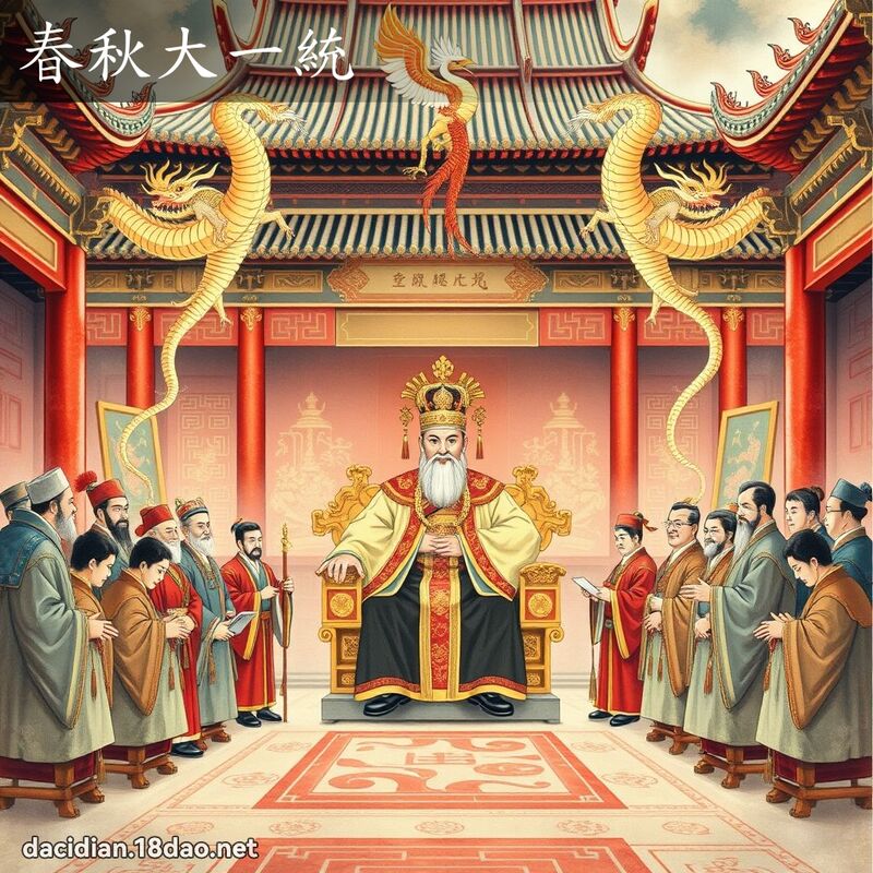 春秋大一统 - 国语大辞典配图