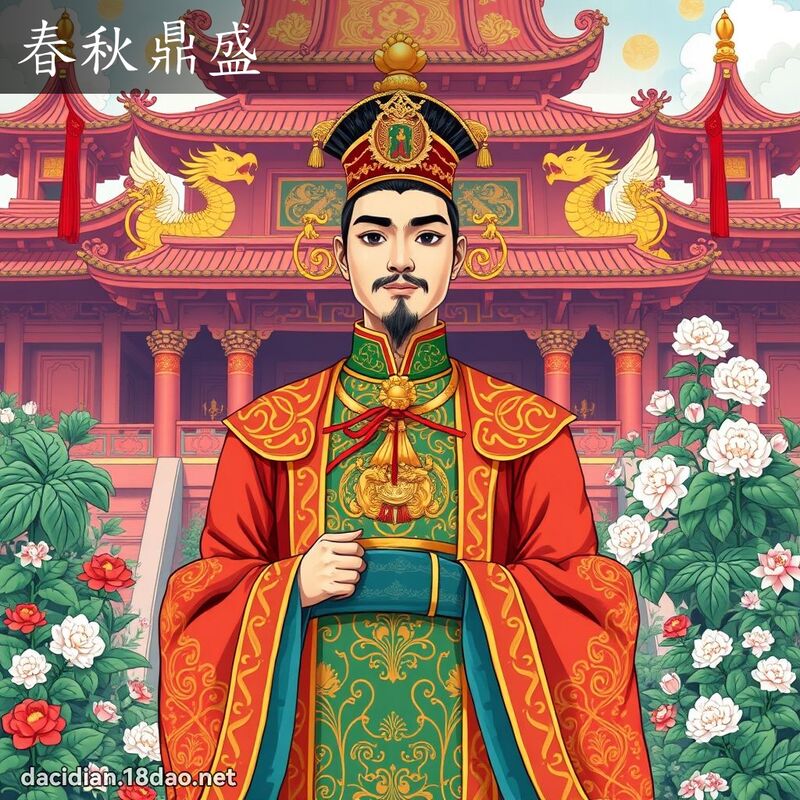 春秋鼎盛 - 国语大辞典配图