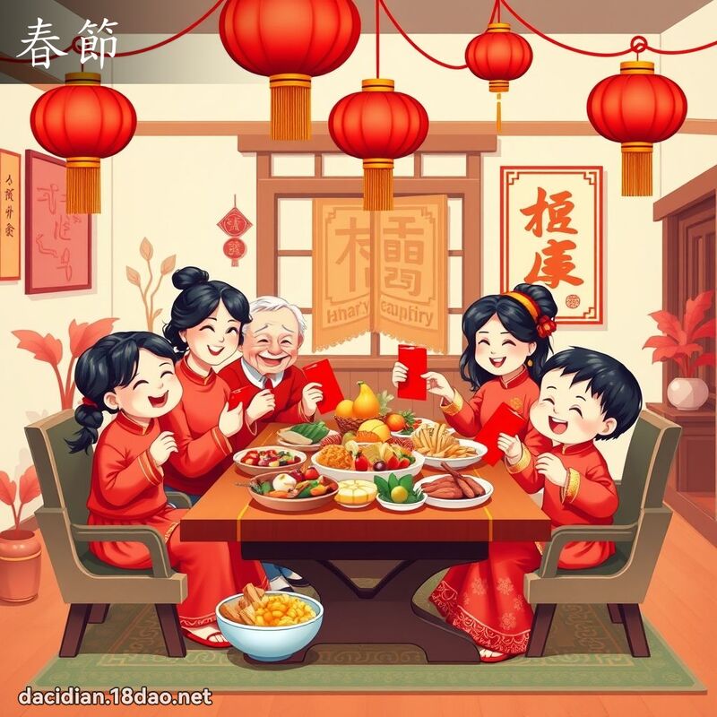 春節 - 國語大辭典配圖