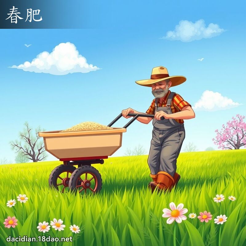 春肥 - 国语大辞典配图