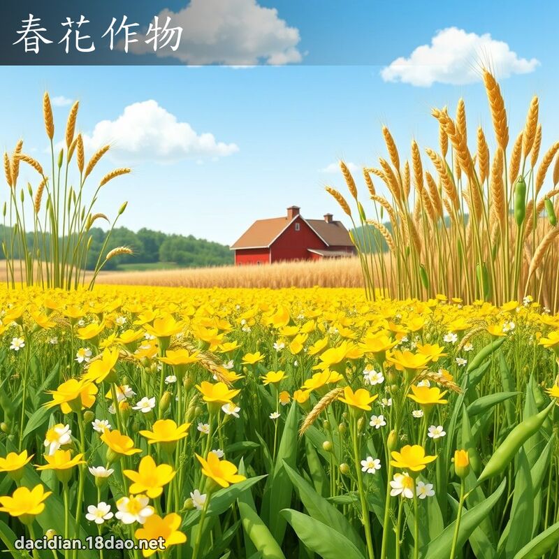 春花作物 - 国语大辞典配图