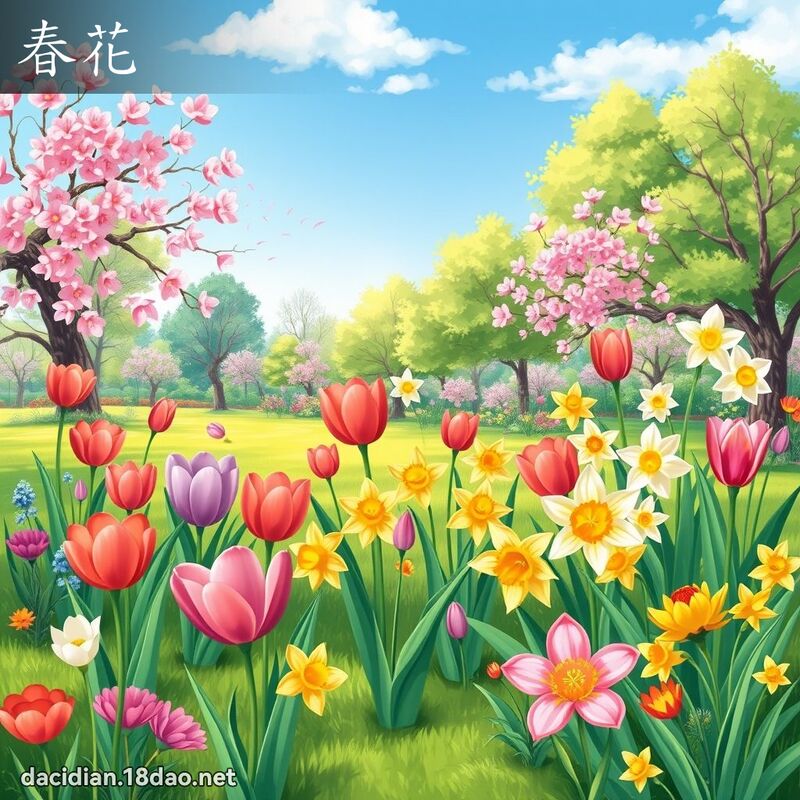春花 - 国语大辞典配图