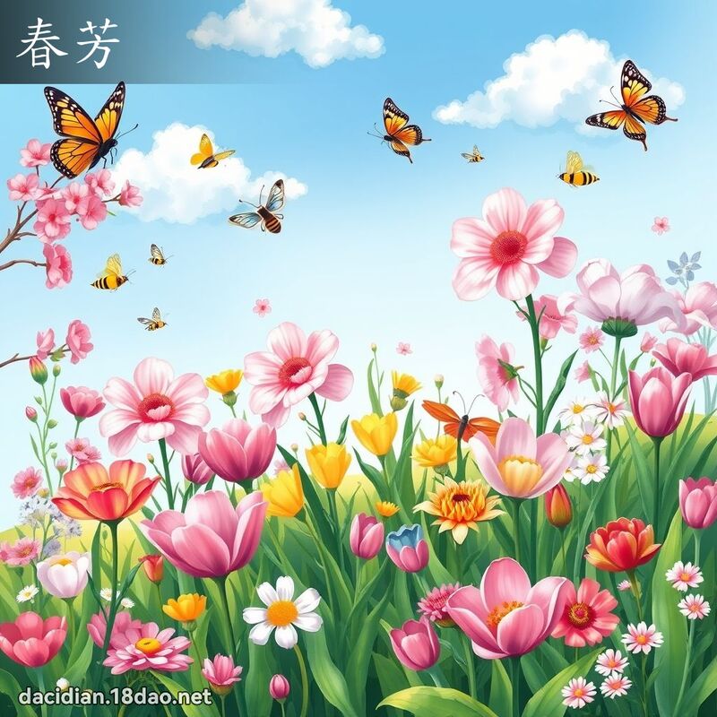 春芳 - 國語大辭典配圖