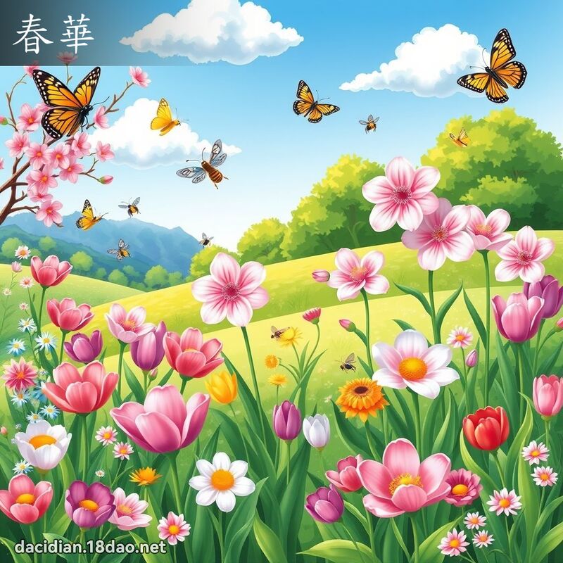 春华 - 国语大辞典配图