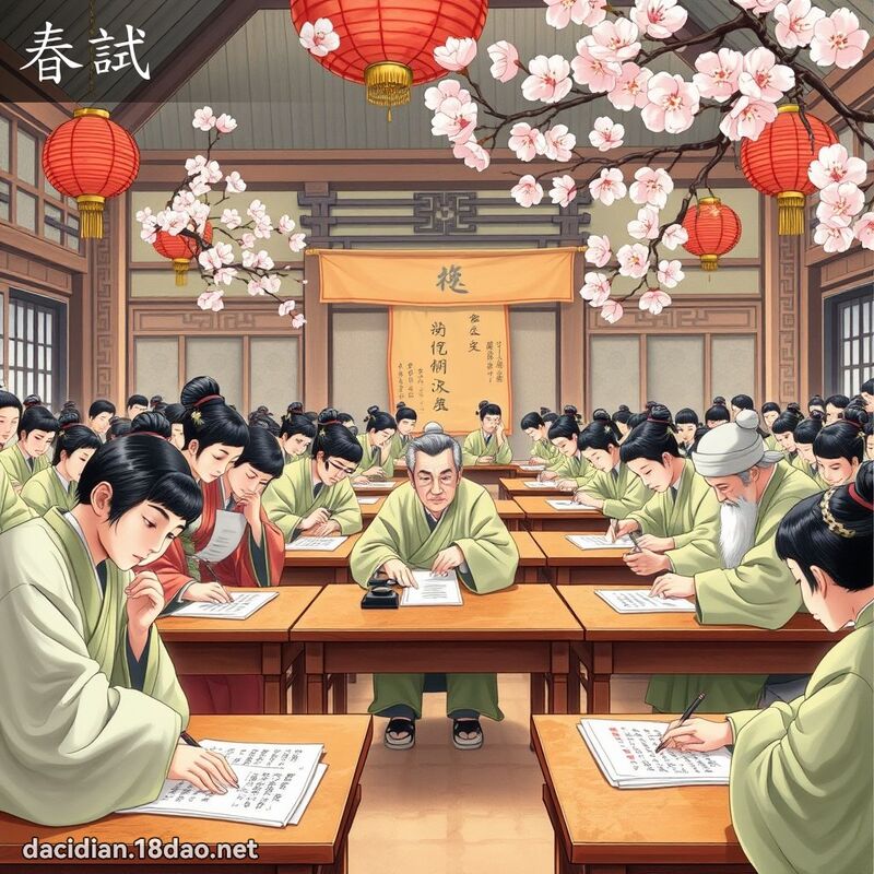 春試 - 國語大辭典配圖