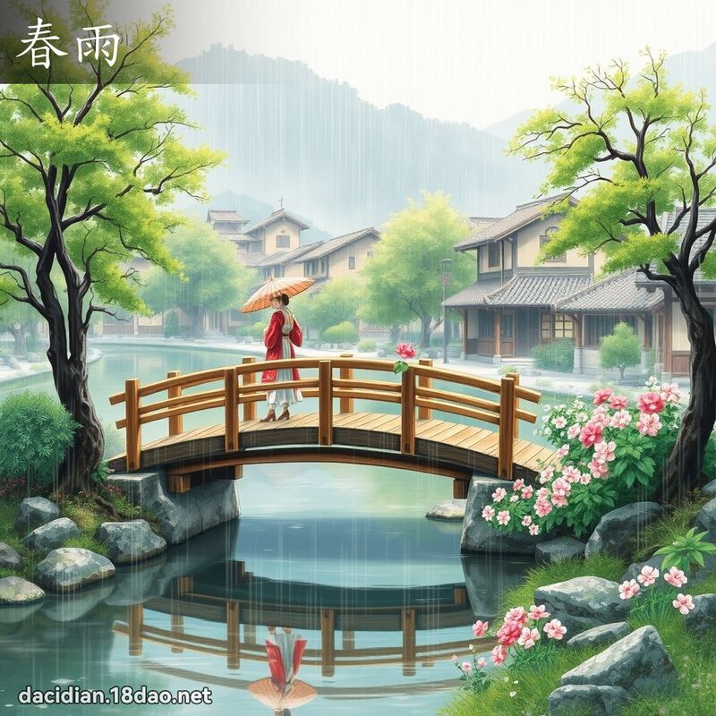 春雨 - 国语大辞典配图
