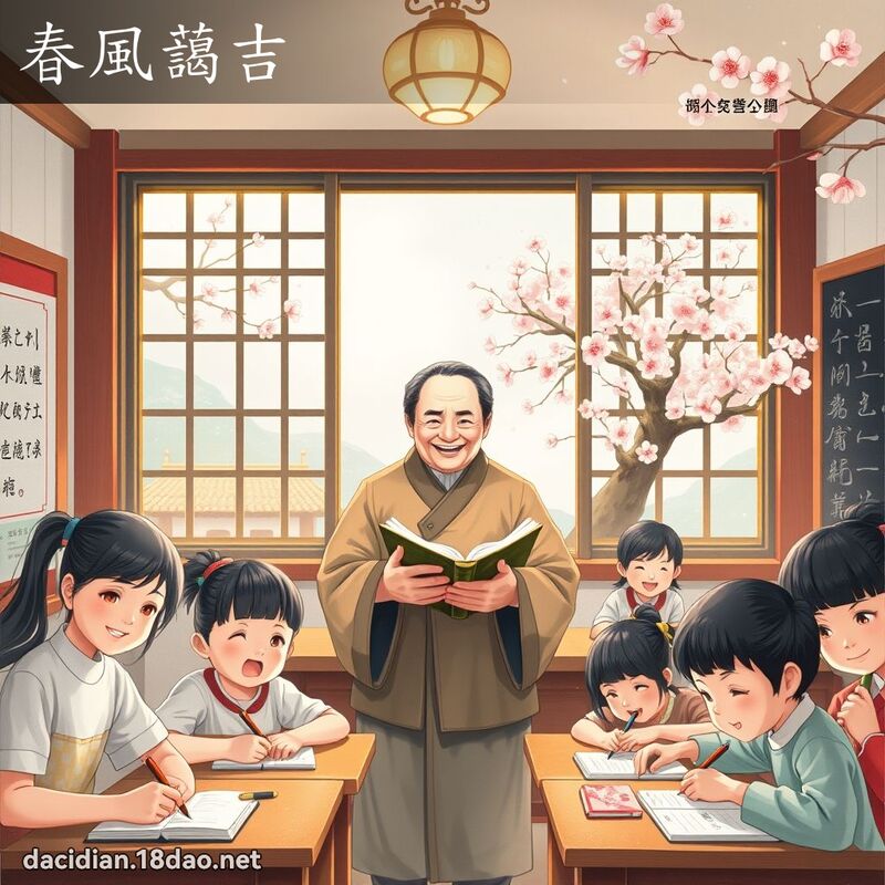 春風藹吉 - 國語大辭典配圖