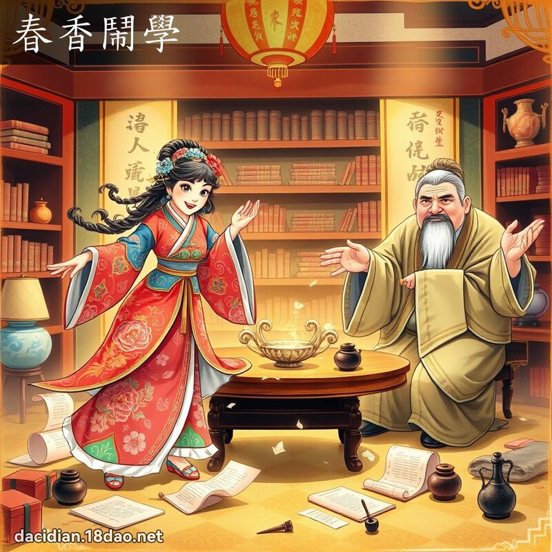 春香闹学 - 国语大辞典配图