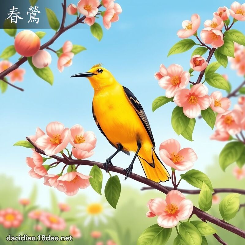 春鶯 - 国语大辞典配图