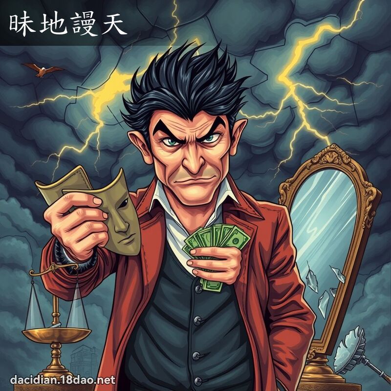 昧地谩天 - 国语大辞典配图