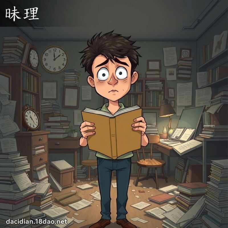 昧理 - 国语大辞典配图