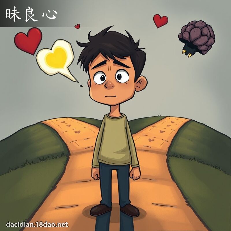 昧良心 - 國語大辭典配圖