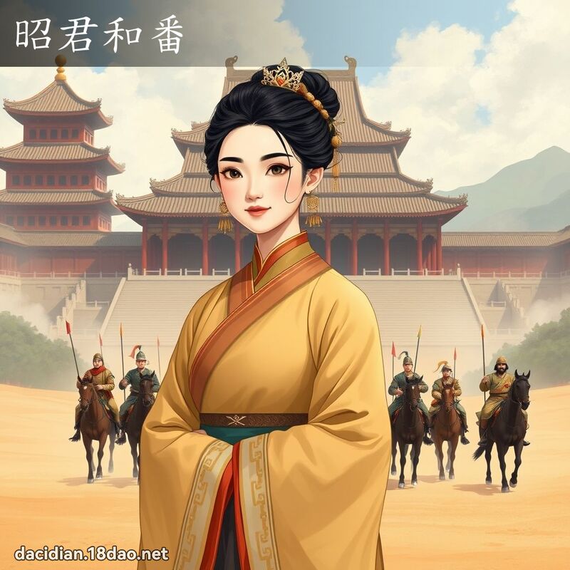 昭君和番 - 国语大辞典配图