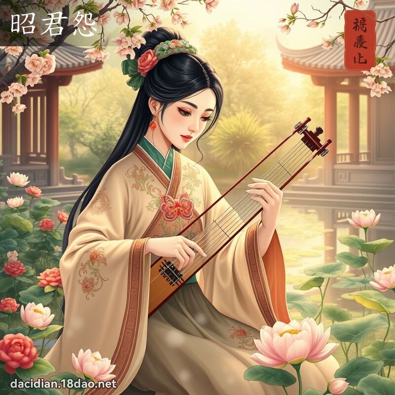 昭君怨 - 国语大辞典配图