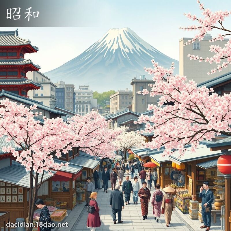 昭和 - 国语大辞典配图