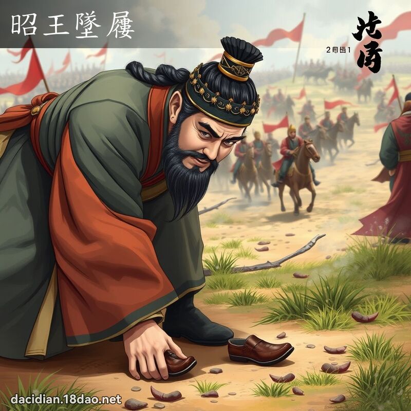 昭王墜屨 - 國語大辭典配圖