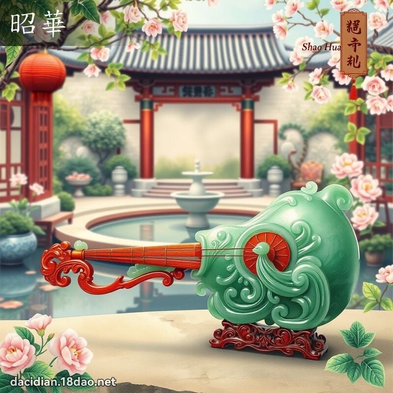 昭華 - 國語大辭典配圖