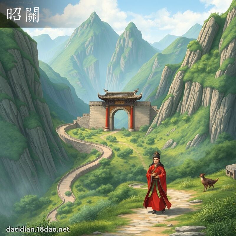 昭關 - 國語大辭典配圖
