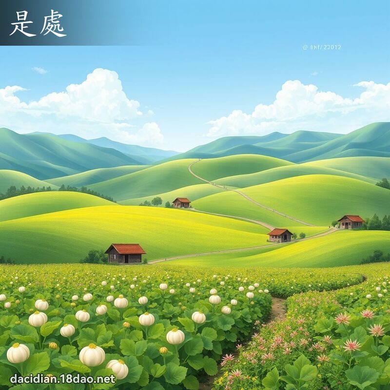 是處 - 國語大辭典配圖