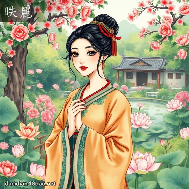 昳丽 - 国语大辞典配图