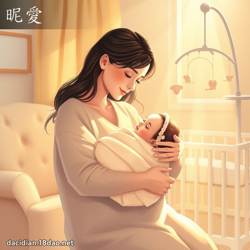 昵爱 - 国语大辞典配图