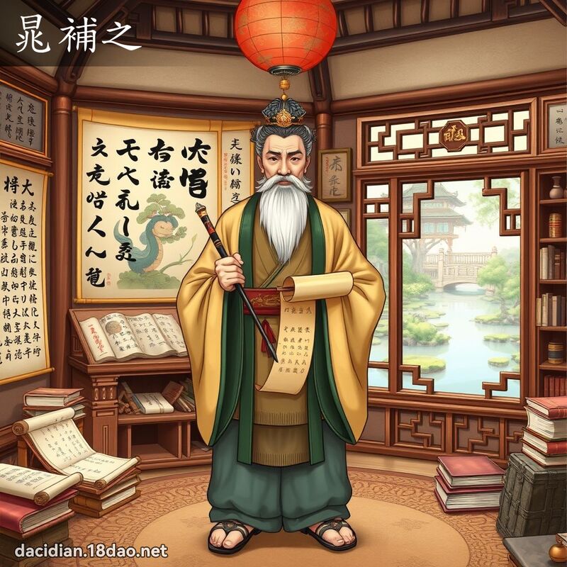 晁補之 - 國語大辭典配圖