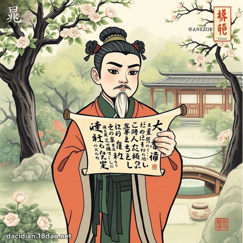 晁 - 國語大辭典配圖