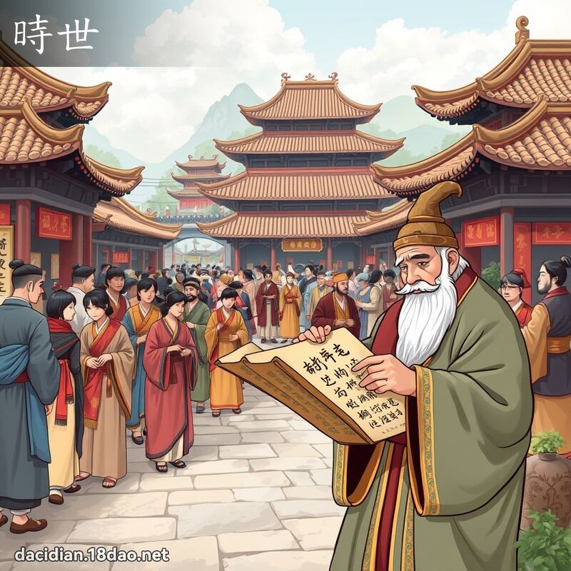 時世 - 國語大辭典配圖