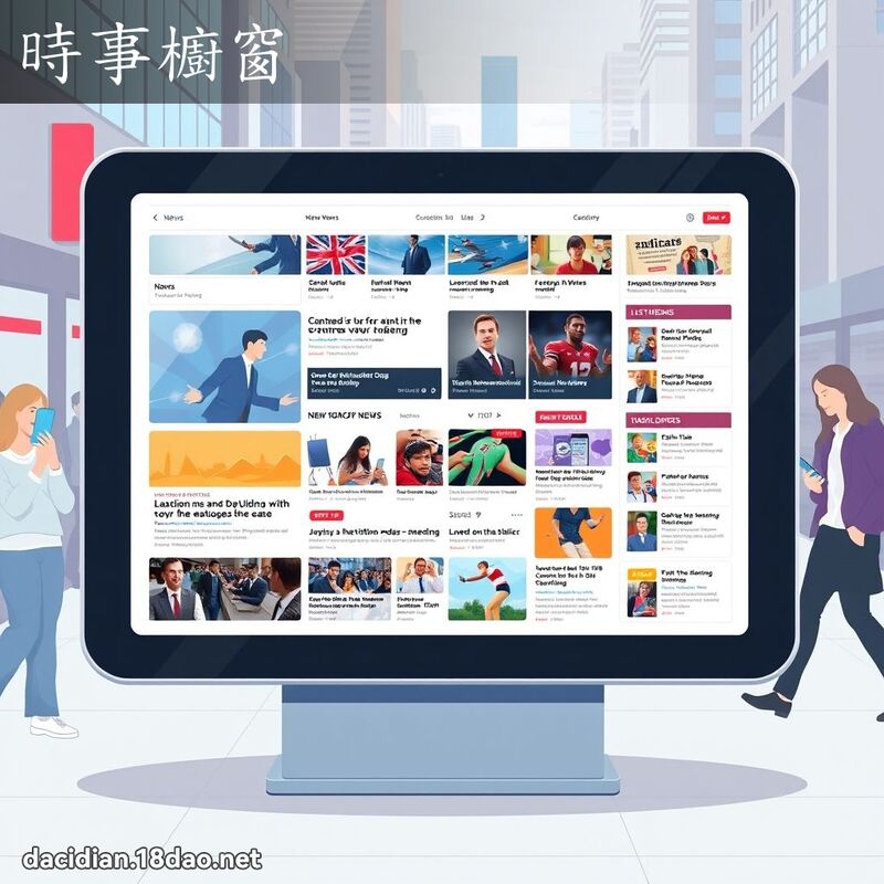 時事櫥窗 - 國語大辭典配圖