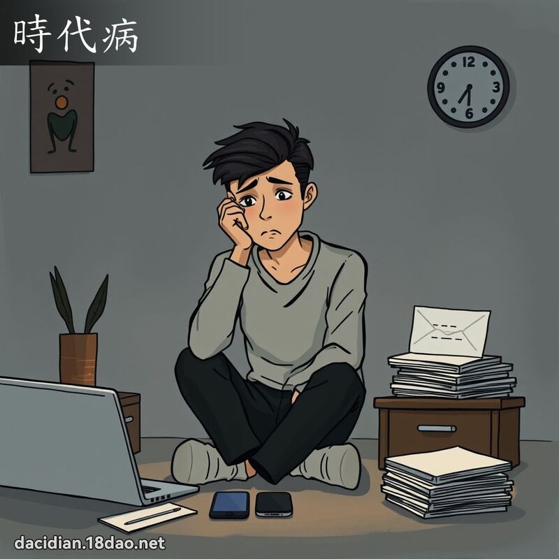 时代病 - 国语大辞典配图