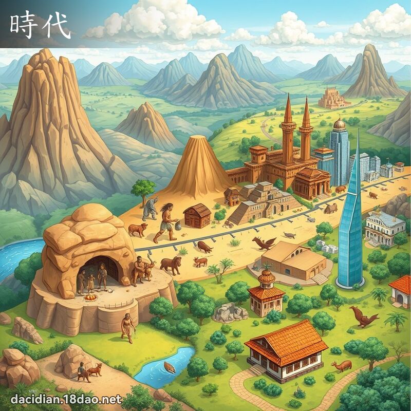 時代 - 國語大辭典配圖