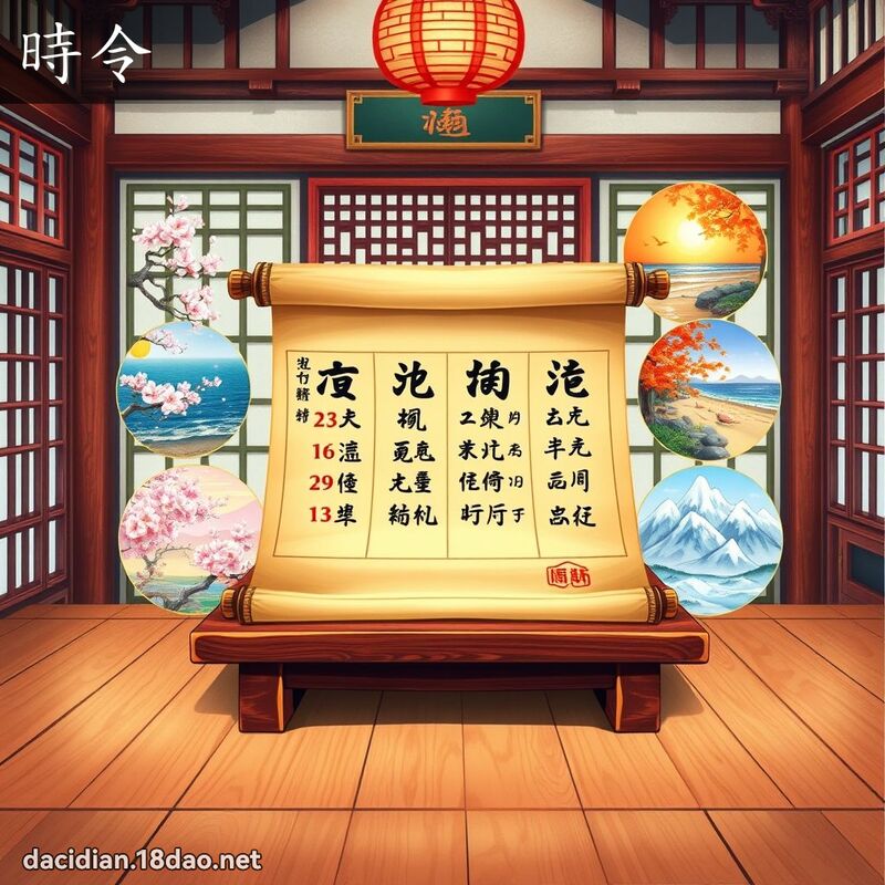 時令 - 國語大辭典配圖