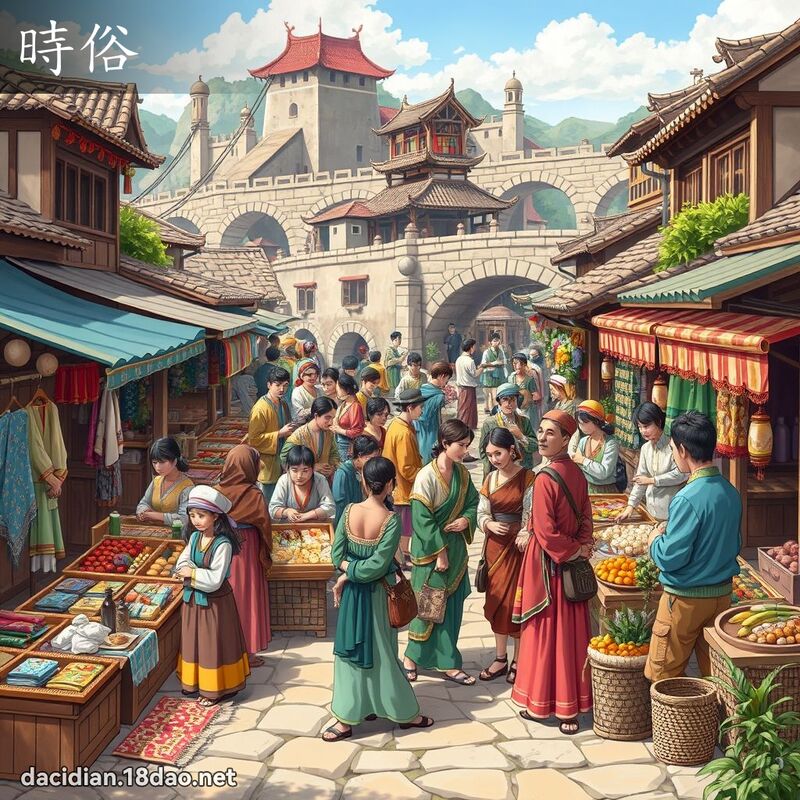 時俗 - 國語大辭典配圖